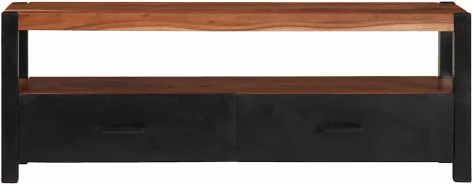 Medijos spintelė Ruda 110 x 30 x 40 cm Kietos akacijos mediena