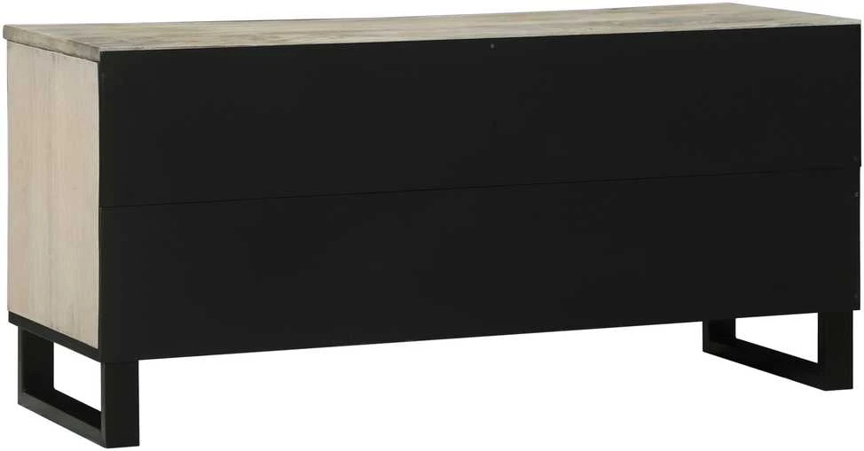 TV vienetai 105 x 33 x 46 cm Balta Apdirbta mediena