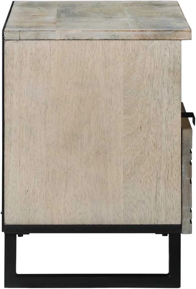 TV vienetai 80 x 33 x 46 cm Balta Apdirbta mediena