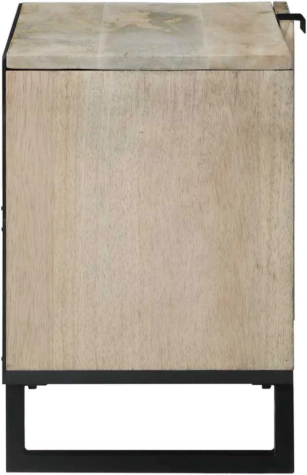TV vienetai 80 x 33 x 46 cm Balta Apdirbta mediena
