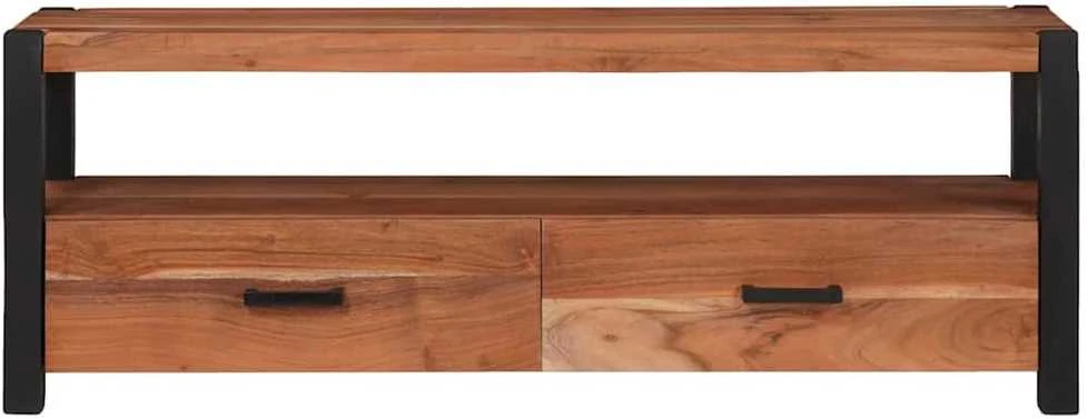 Televizoriaus spintelė su stalčių Ruda 110 x 30 x 40 cm