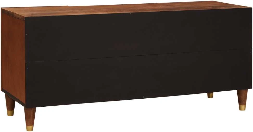 Televizoriaus spintelė su lentyna Ruda 105 x 33,5 x 46 cm