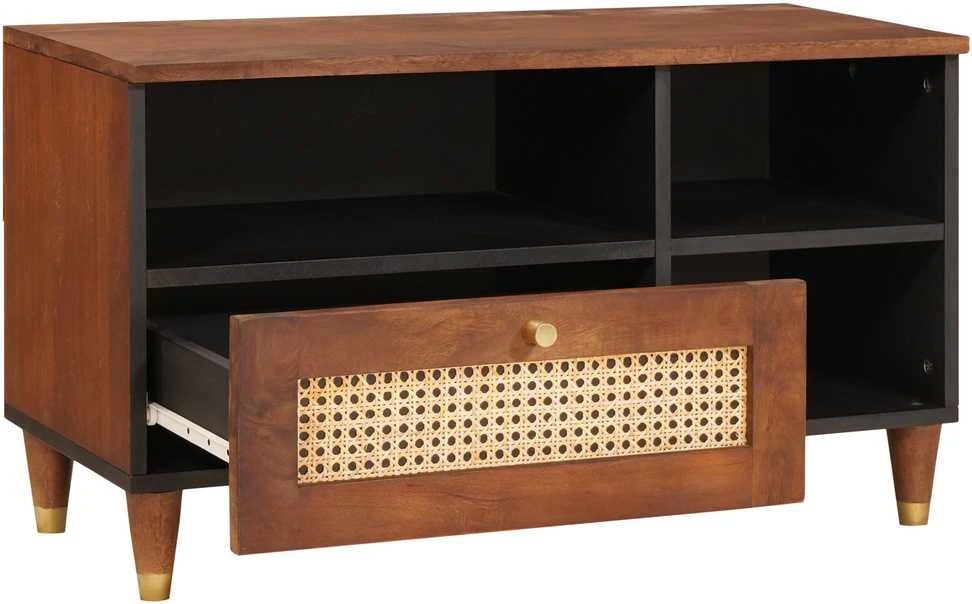 Televizoriaus spintelė Ruda 80 x 33,5 x 46 cm