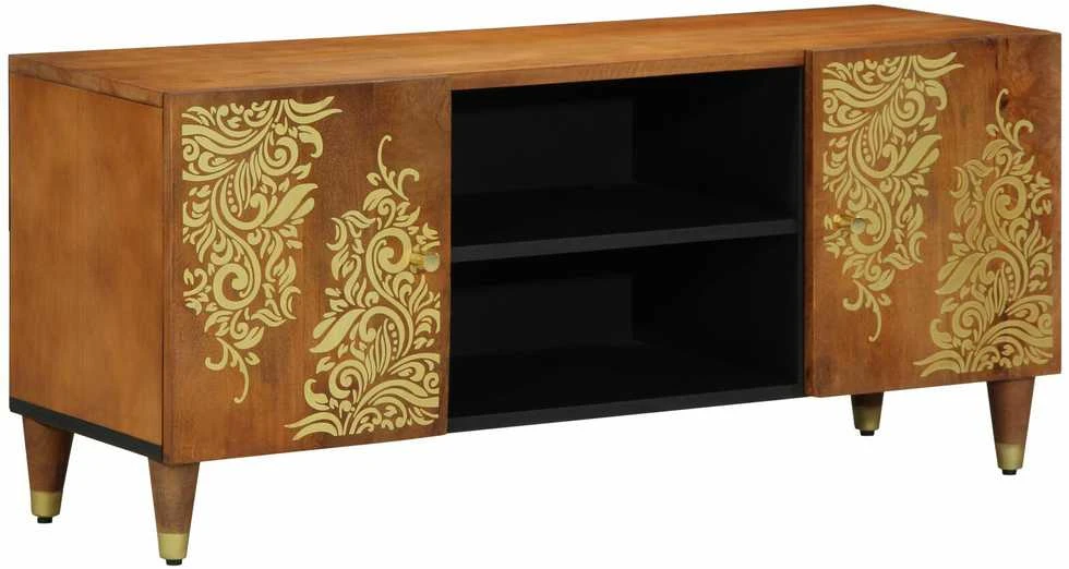 Televizoriaus spintelė Medus ruda 105 x 33 x 46 cm