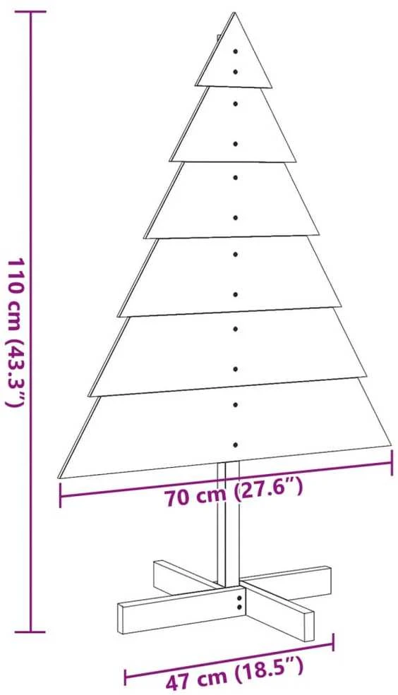 Medinė Kalėdų eglutė, 110cm, medienos masyvas