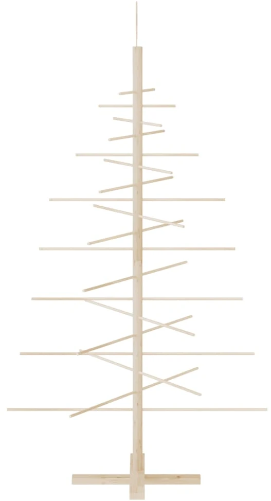 Medinė Kalėdų eglutė, 150cm, pušies medienos masyvas