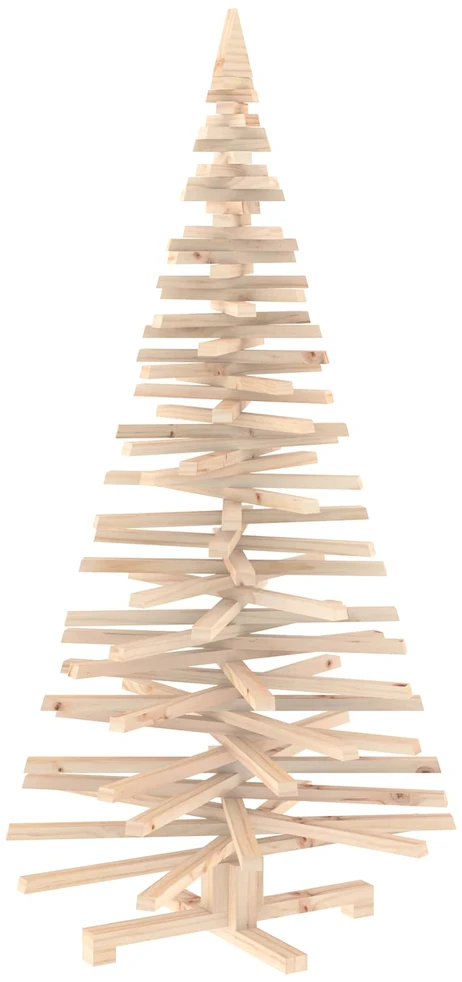 Medinė Kalėdų eglutė KOTKA 150 cm Pušies medienos masyvas