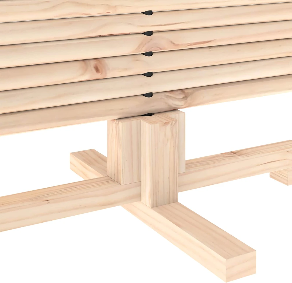 Medinė Kalėdų eglutė KOTKA 150 cm Pušies medienos masyvas
