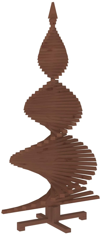 Medinė Kalėdų eglutė KOTKA 150 cm Pušies medienos masyvas