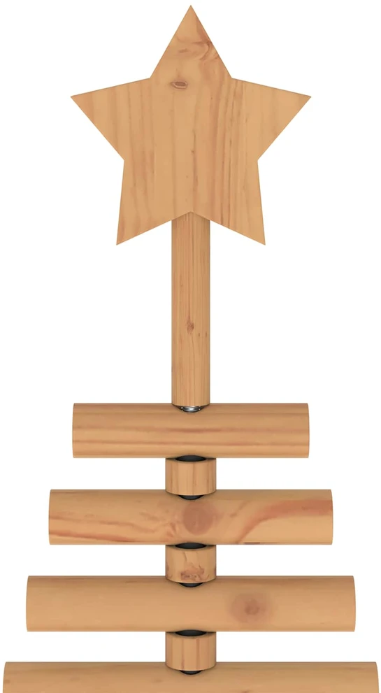 Medinė Kalėdų eglutė KOTKA 150 cm Pušies medienos masyvas