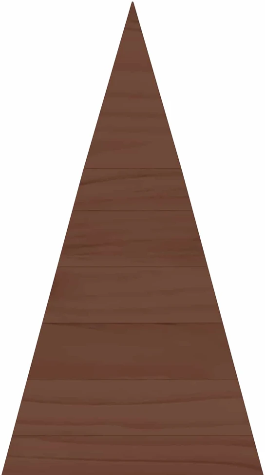 Medinė Kalėdų eglutė KOTKA 180 cm Pušies medienos masyvas