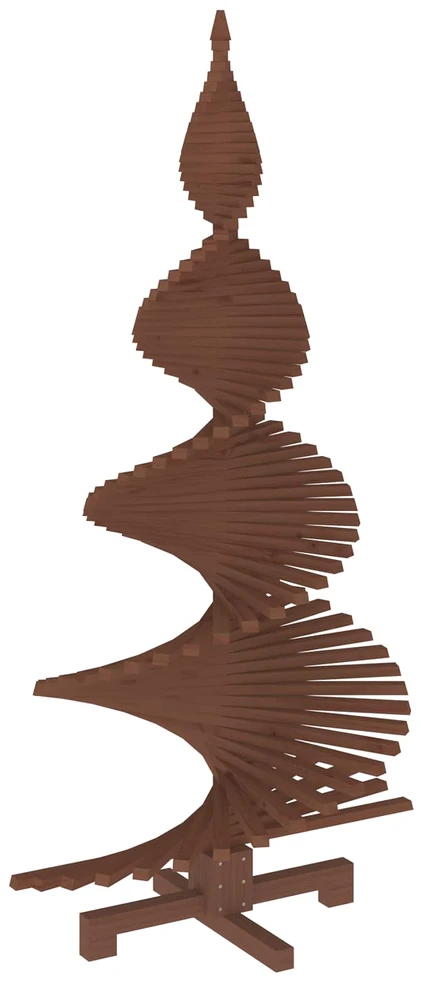 Medinė Kalėdų eglutė KOTKA 180 cm Pušies medienos masyvas