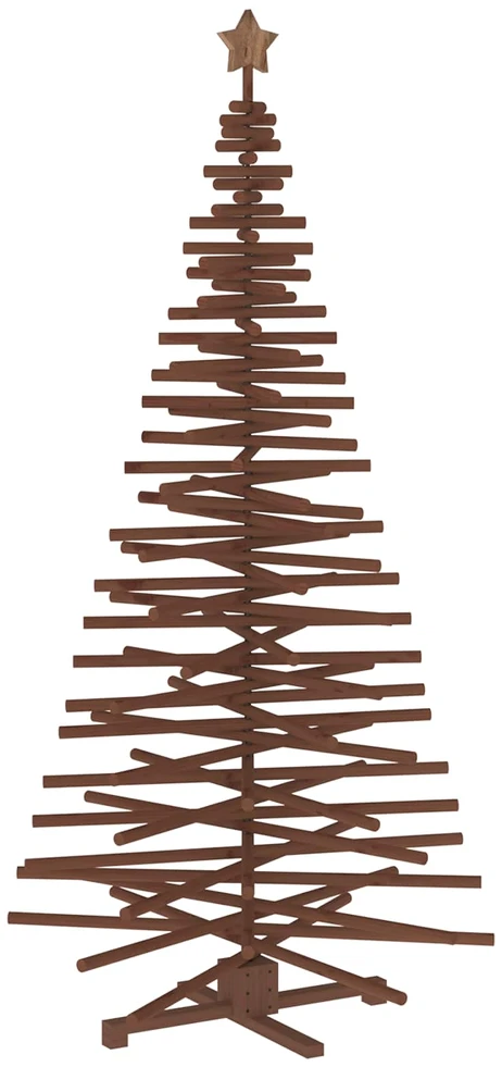 Medinė Kalėdų eglutė KOTKA 210 cm Pušies medienos masyvas