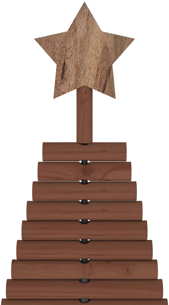 Medinė Kalėdų eglutė KOTKA 210 cm Pušies medienos masyvas