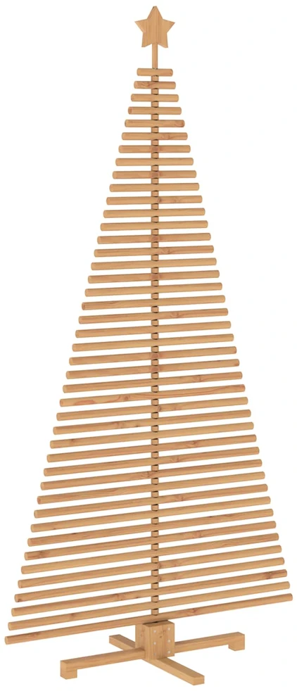 Medinė Kalėdų eglutė KOTKA 210 cm Pušies medienos masyvas