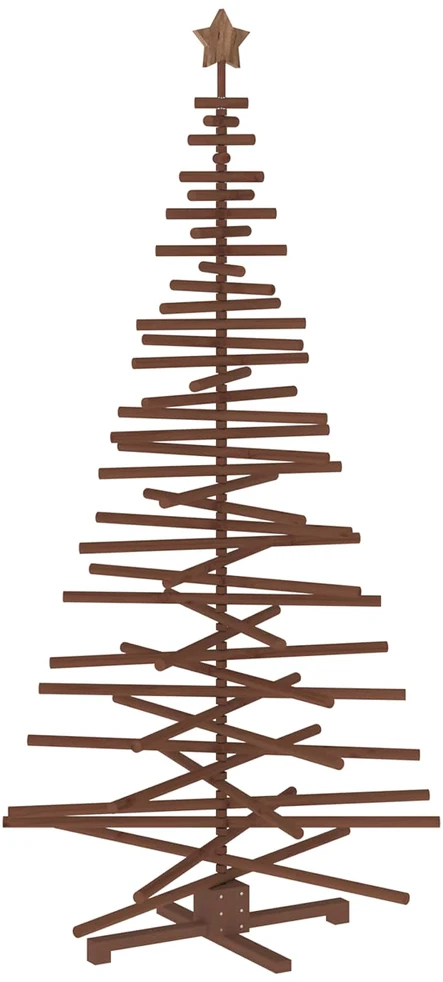Medinė Kalėdų eglutė KOTKA 210 cm Pušies medienos masyvas