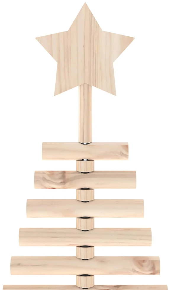 Medinė Kalėdų eglutė KOTKA 210 cm Pušies medienos masyvas
