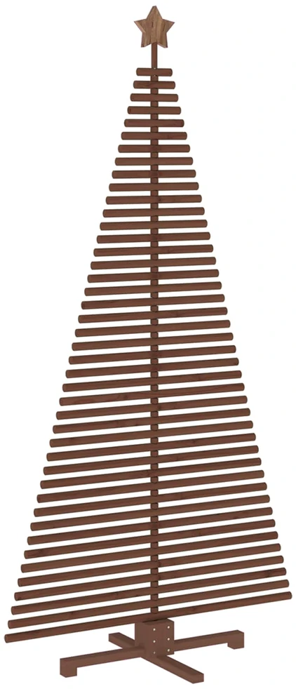 Medinė Kalėdų eglutė KOTKA 210 cm Pušies medienos masyvas