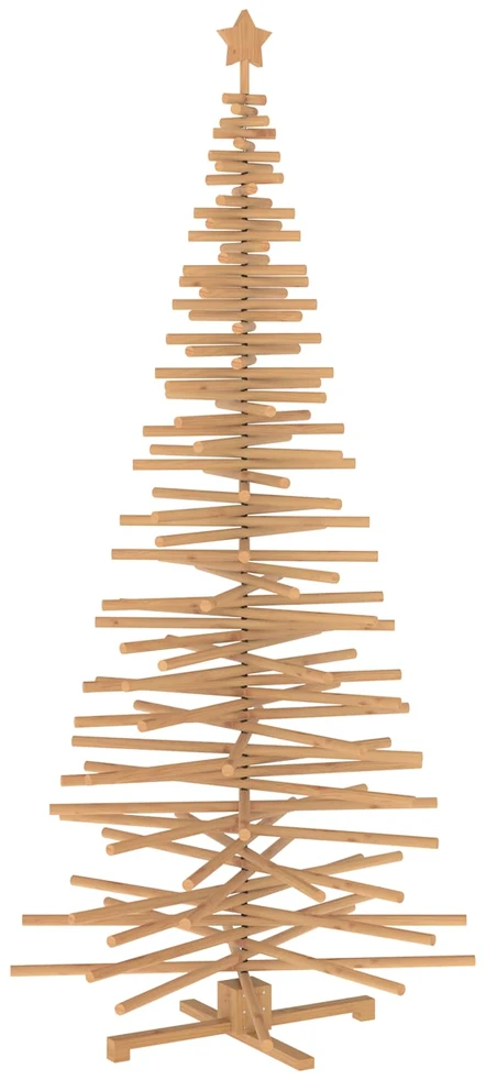 Medinė Kalėdų eglutė KOTKA 240 cm Pušies medienos masyvas
