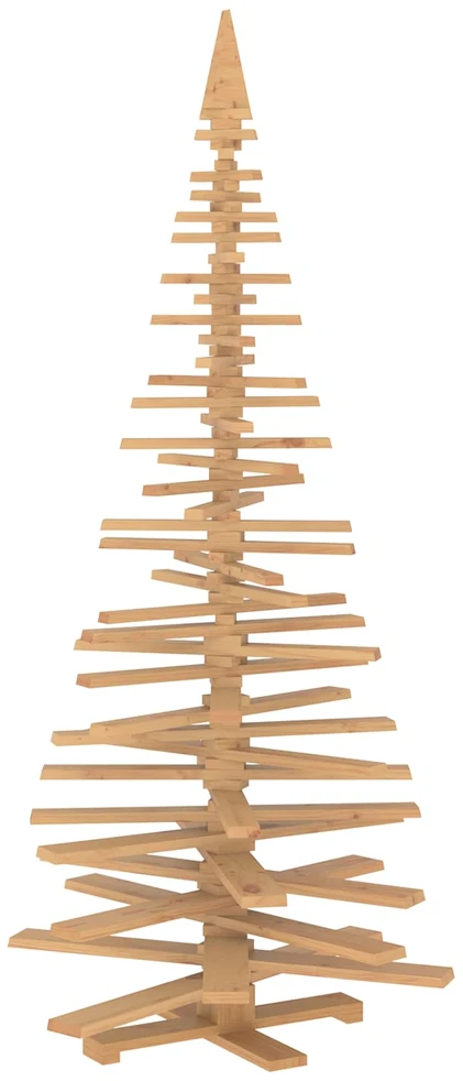 Medinė Kalėdų eglutė KOTKA 240 cm Pušies medienos masyvas