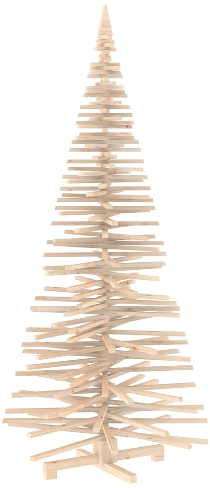 Medinė Kalėdų eglutė KOTKA 240 cm Pušies medienos masyvas