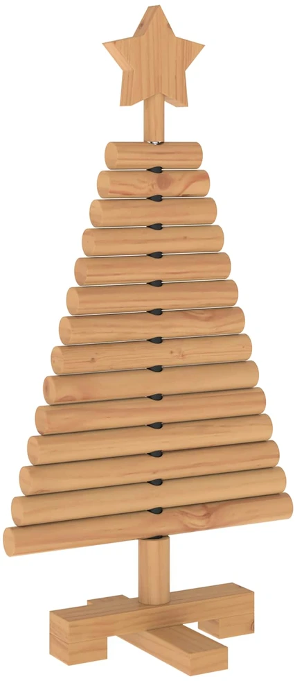 Medinė Kalėdų eglutė KOTKA 60 cm Pušies medienos masyvas