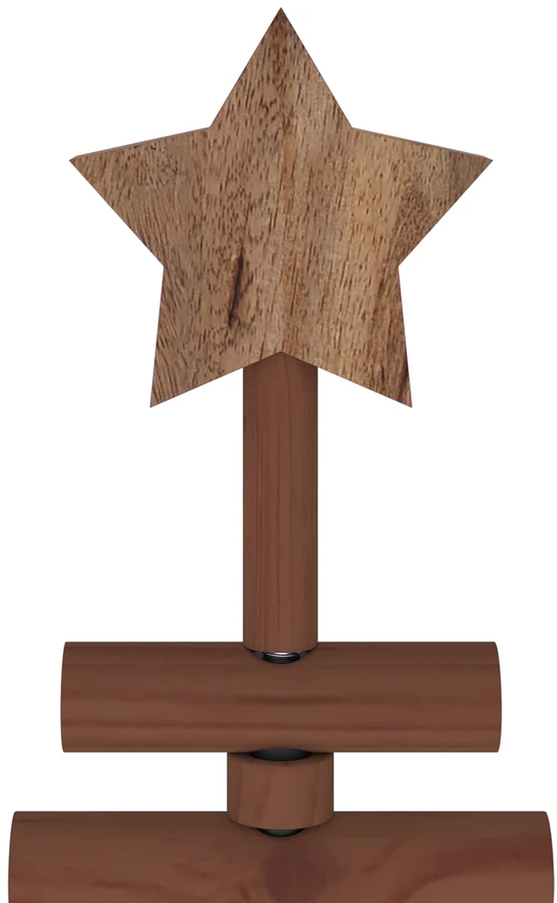Medinė Kalėdų eglutė KOTKA 60 cm Pušies medienos masyvas