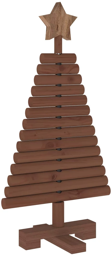 Medinė Kalėdų eglutė KOTKA 60 cm Pušies medienos masyvas