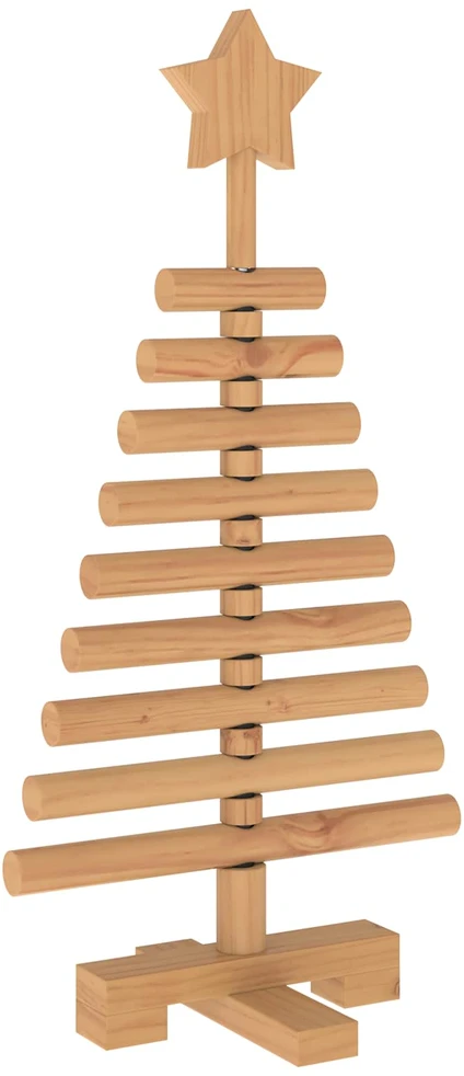 Medinė Kalėdų eglutė KOTKA 60 cm Pušies medienos masyvas