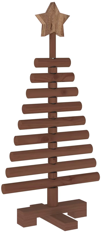 Medinė Kalėdų eglutė KOTKA 60 cm Pušies medienos masyvas