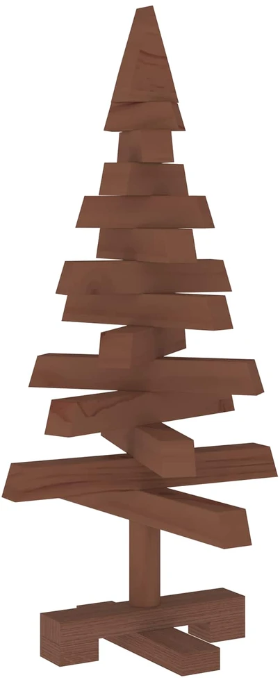 Medinė Kalėdų eglutė KOTKA 60 cm Pušies medienos masyvas