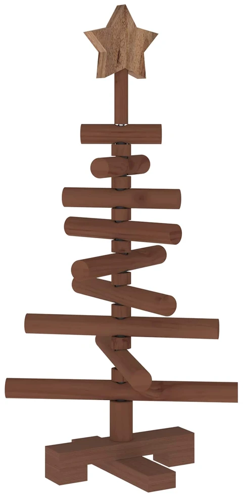 Medinė Kalėdų eglutė KOTKA 60 cm Pušies medienos masyvas