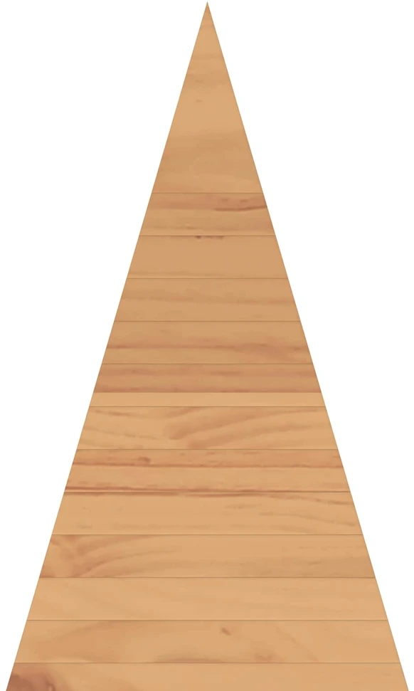 Medinė Kalėdų eglutė KOTKA 90 cm Pušies medienos masyvas