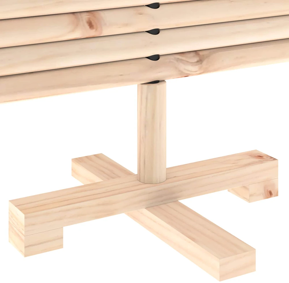 Medinė Kalėdų eglutė KOTKA 90 cm Pušies medienos masyvas