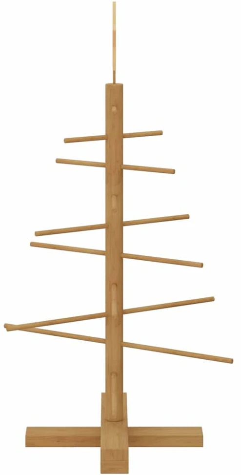 Medinė Kalėdų eglutė Ruda 75 cm Bambukas