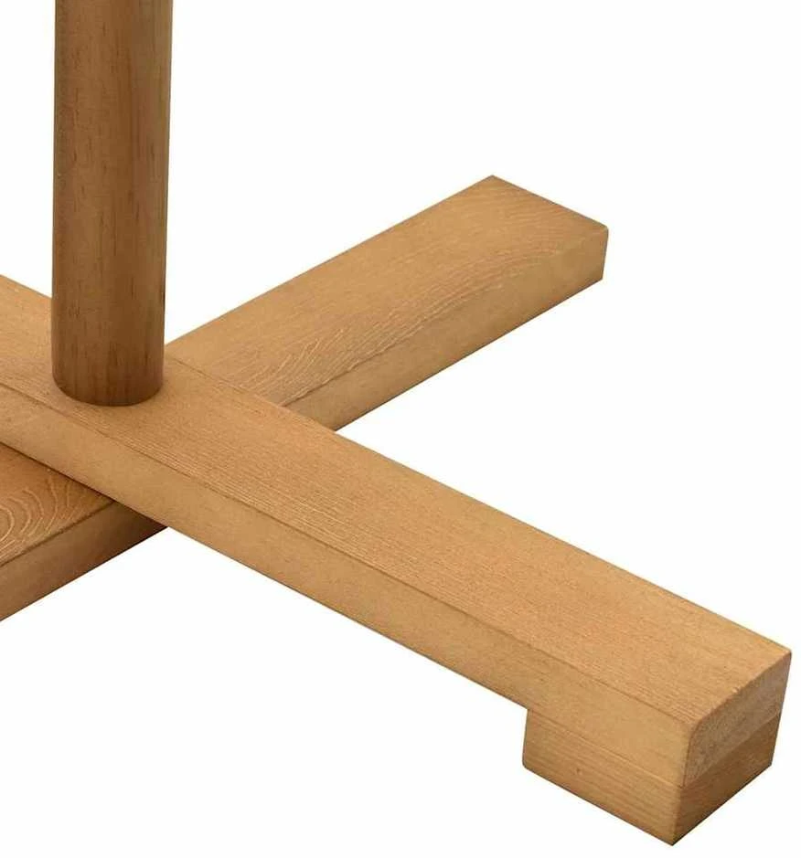 Medinė Kalėdų eglutė s stovu Ruda 150 cm Masyvi pušies mediena