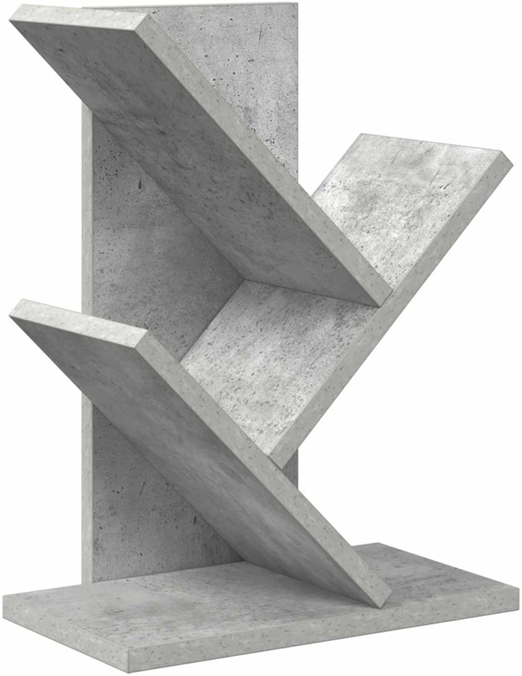 Medinė knygų lentyna 3 aukštų 30 x 18 x 40 cm Apdirbta mediena