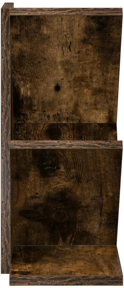 Medinė knygų lentyna 3 aukštų 30 x 18 x 40 cm Apdirbta mediena