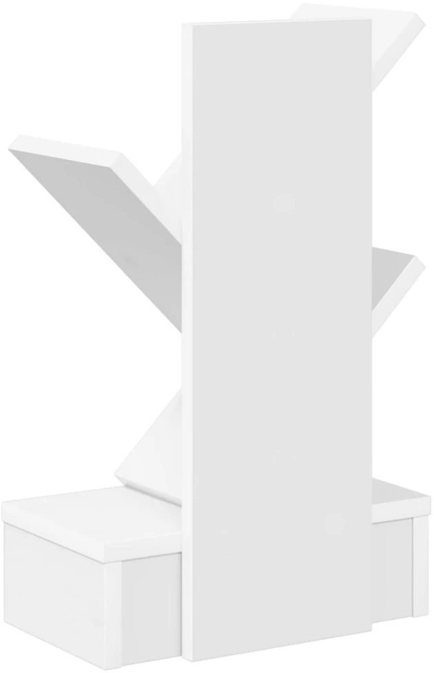 Medinė knygų lentyna 3 aukštų 30 x 18 x 48 cm Apdirbta mediena