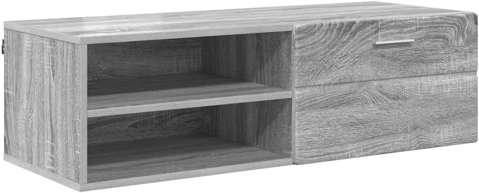 Medinė spinta 100,5 x 39 x 30 cm Pilkas Sonoma Apdirbta mediena