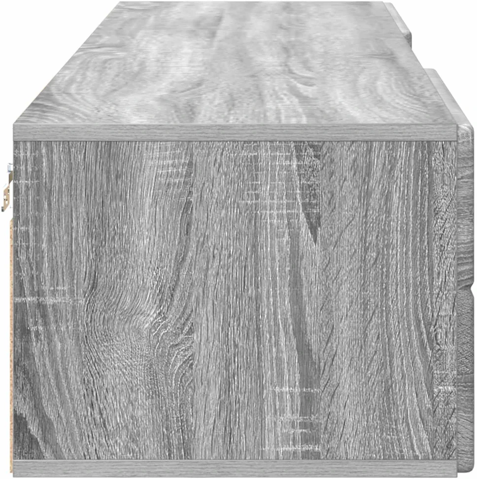 Medinė spinta 150 x 39 x 30 cm Pilkas Sonoma Apdirbta mediena