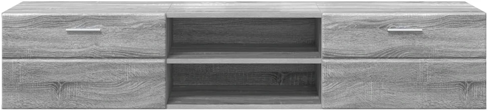 Medinė spinta 150 x 39 x 30 cm Pilkas Sonoma Apdirbta mediena