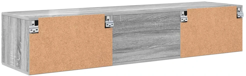 Medinė spinta 150 x 39 x 30 cm Pilkas Sonoma Apdirbta mediena