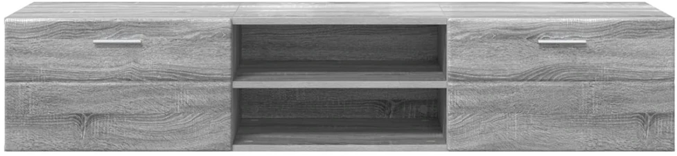 Medinė spinta 150 x 39 x 30 cm Pilkas Sonoma Apdirbta mediena