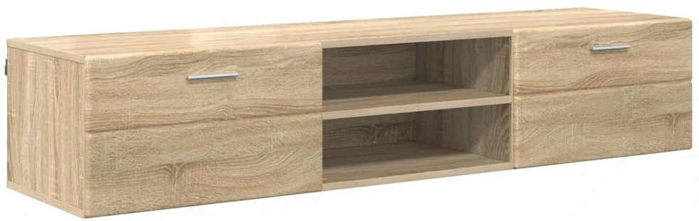 Medinė spinta 150 x 39 x 30 cm Sonoma ąžuolas Apdirbta mediena