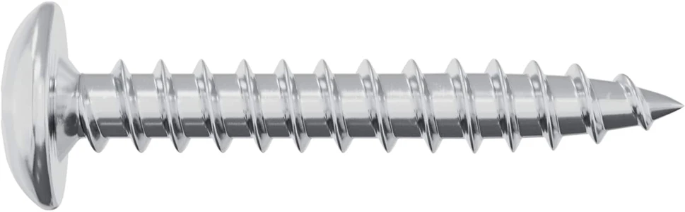 Mediniai varžtai 12 vnt. Sidabrinė M4 x 25 mm Plienas