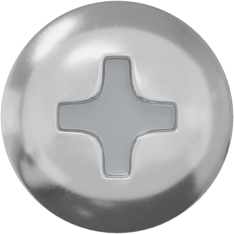 Mediniai varžtai 2 vnt. Sidabrinė M4 x 28 mm Plienas