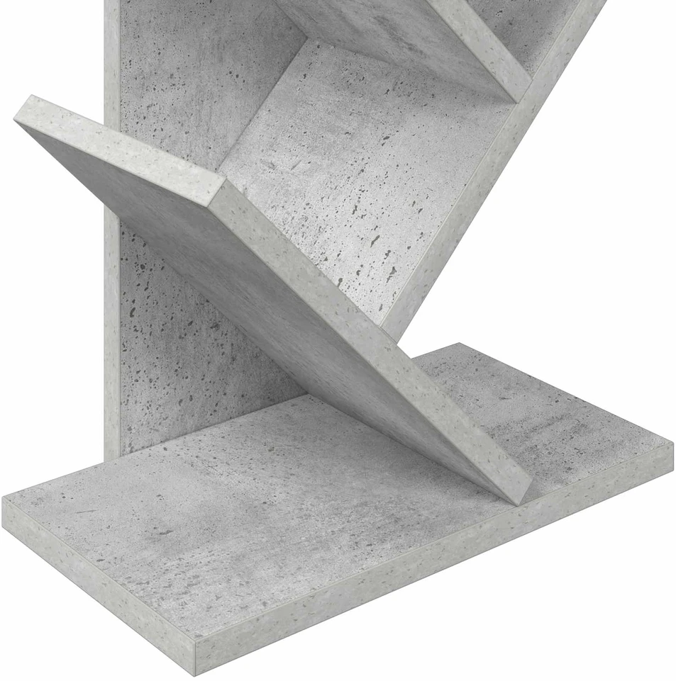 Medinis bibliotekos stovas 6-lygių 30 x 18 x 100 cm