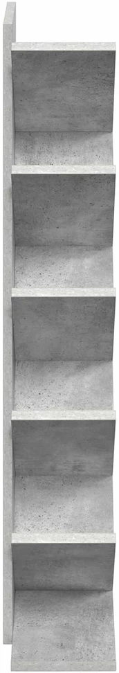 Medinis bibliotekos stovas 6-lygių 30 x 18 x 100 cm