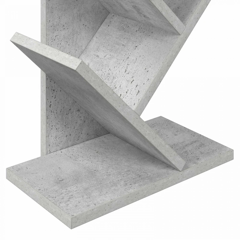 Medinis bibliotekos stovas 6-lygių 30 x 18 x 100 cm
